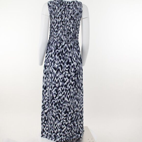 Calvin Klein Women's Sleeveless Printed Shirred - Picture 4 of 5